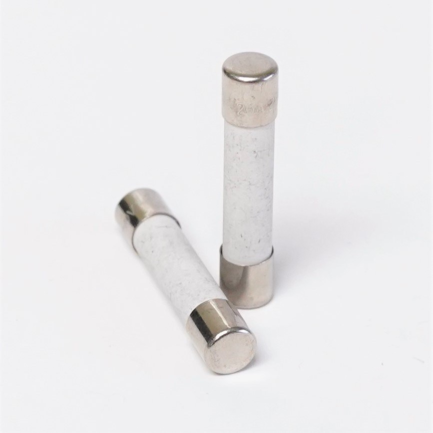 Microwave Ceramic Fuse 20 Amp 250V S 10-Pack - Slow Blow Time Delay 6x30mm 6x30mm Tube Fuses - Foto 7