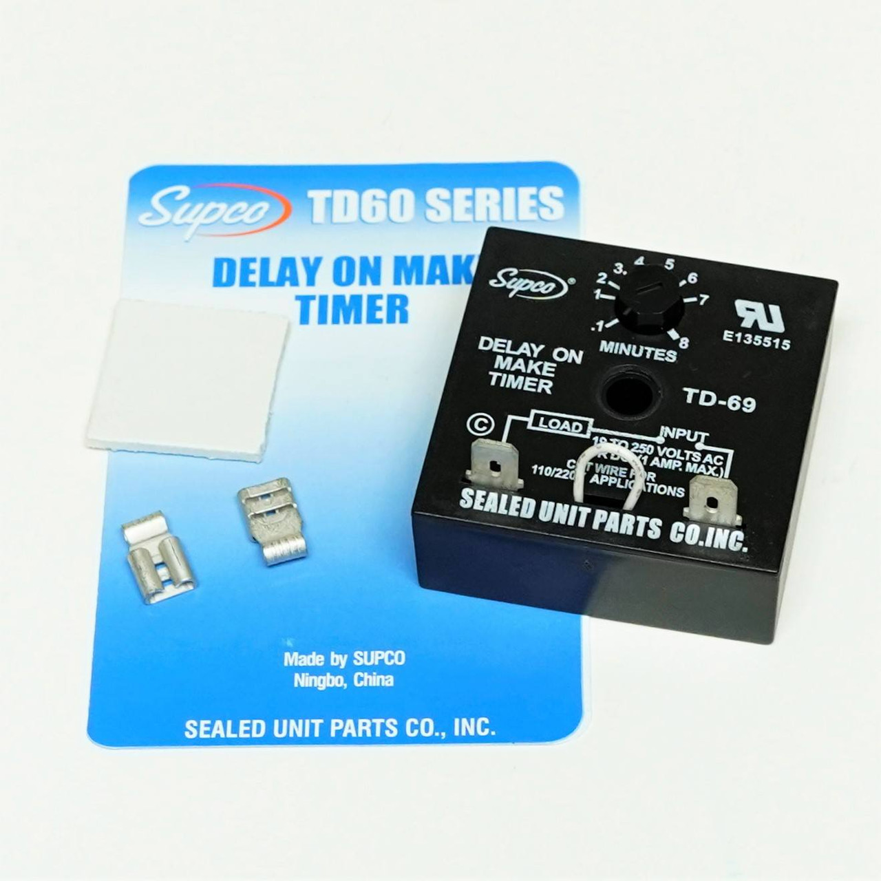 Supco Refrigerator Delay on Make Timer | McCombs Supply Co