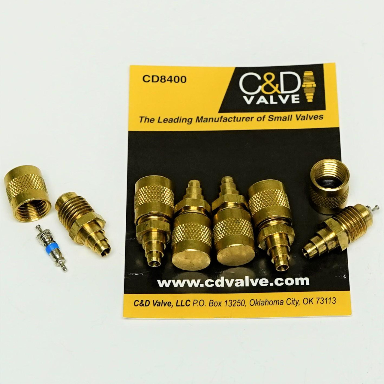 piping ICD6点セット C&D Step Down Access Valve 6 Pak | McCombs Supply Co | CD8400/6