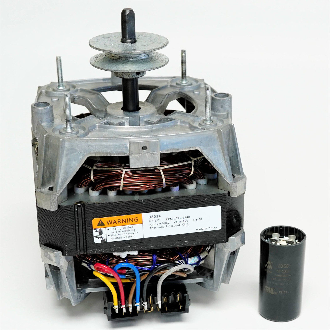 Washing Machine Motor for Speed Queen Amana | McCombs Supply | 38034