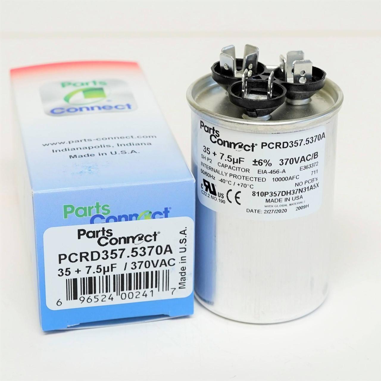 American Capacitor 35, 7.5 mfd 370V | McCombs Supply