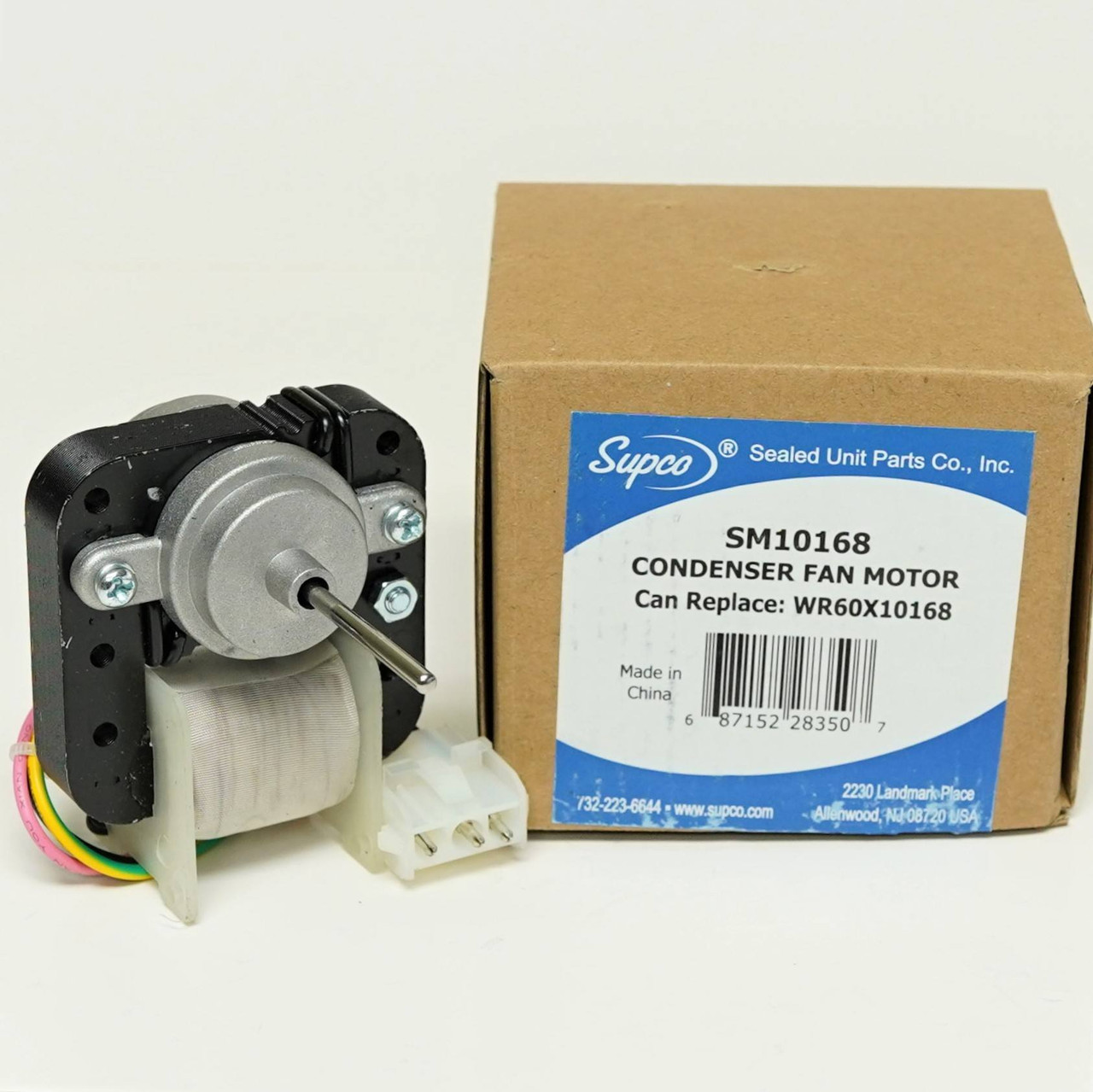 Supco Refrigerator Condenser Fan Motor | McCombs Supply Co | SM10168