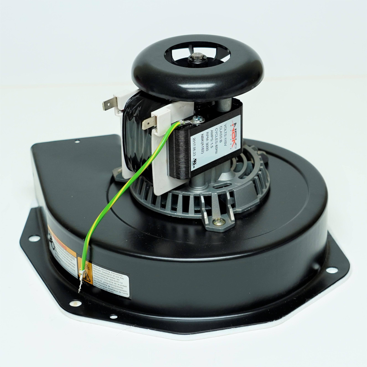 ジェフ　1/2 Jf1H143N' - A.O.Smith Furnace Draft Inducer/Exhaust Vent