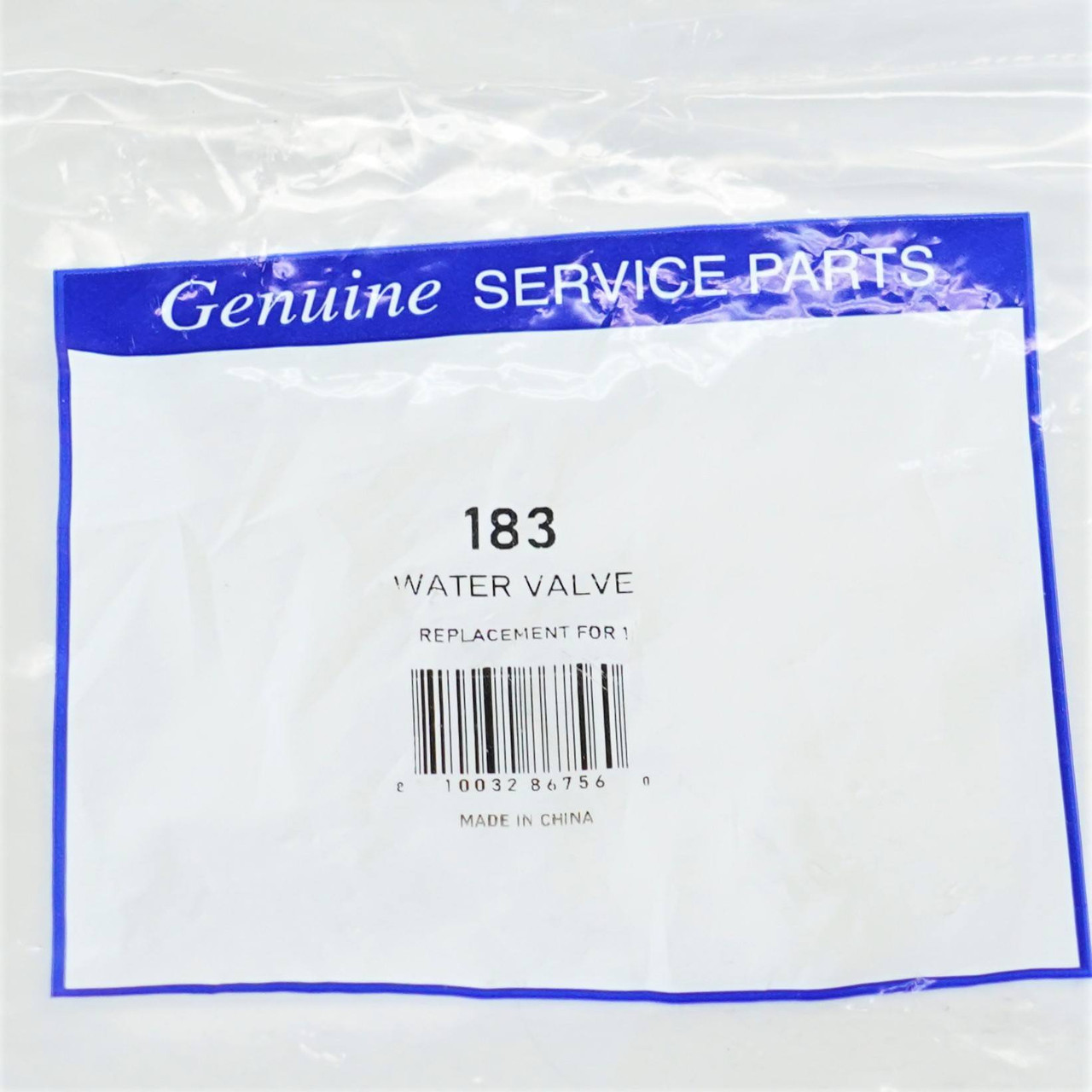 Washer Water Valve for Dexter | McCombs Supply Co | 9379-183-001