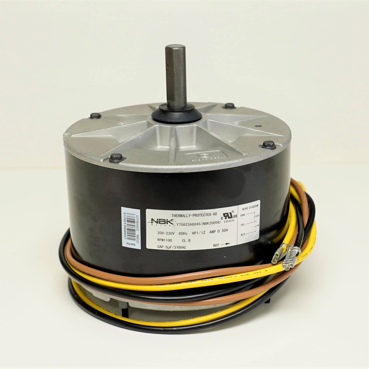 5KCP39BGS162S OEM Upgraded Replacement Condenser Fan Motor 1/12 HP 208-230 Volts 5KCP39BGS162S OEM Upgraded Replacement Condenser Fan Motor 1/12 HP 208-230 Volts