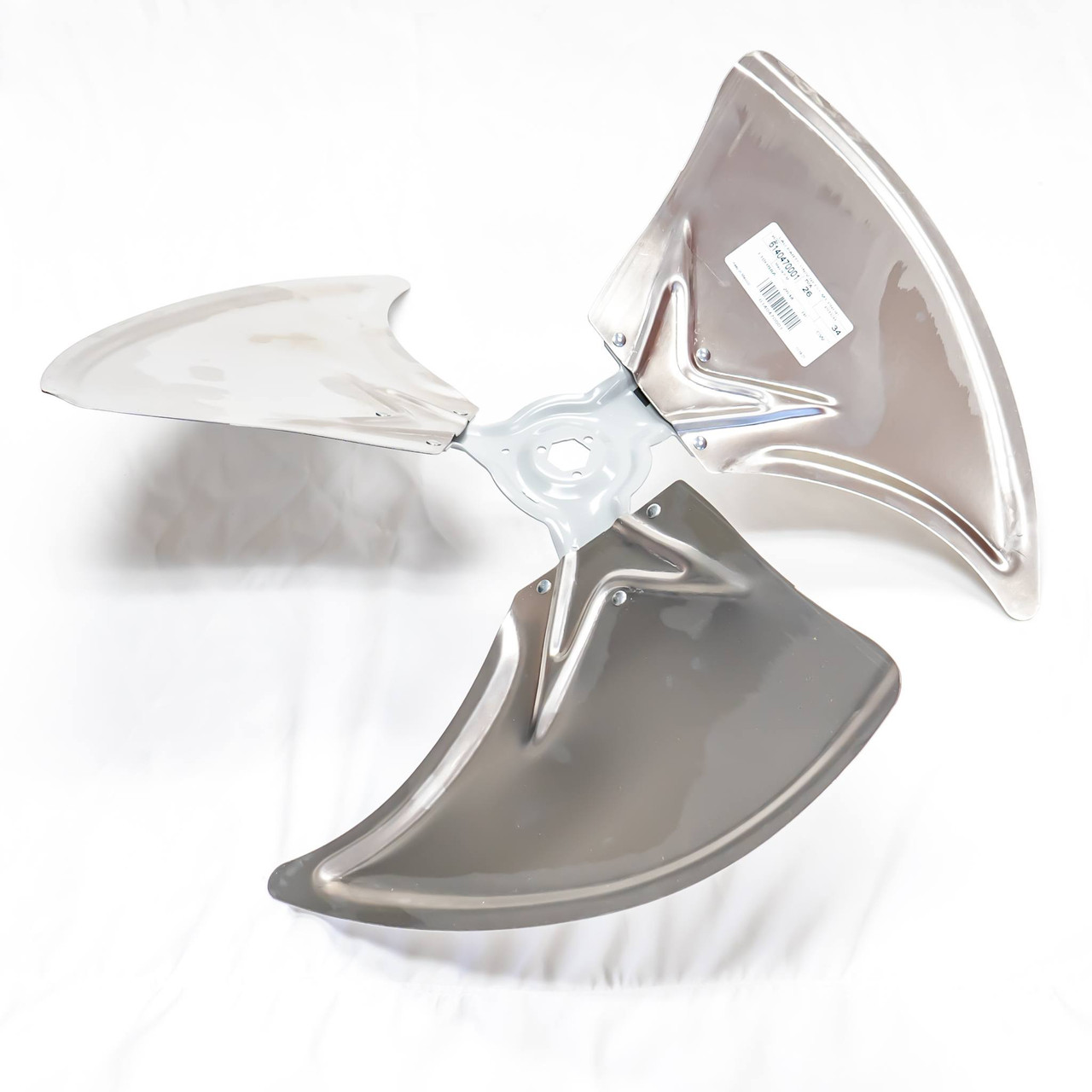 Elica Lau Cobra Blade 3 Pale - Diametro 24, Passo 34°, Rotazione CCW, Per Ventilatori Industriali HVAC