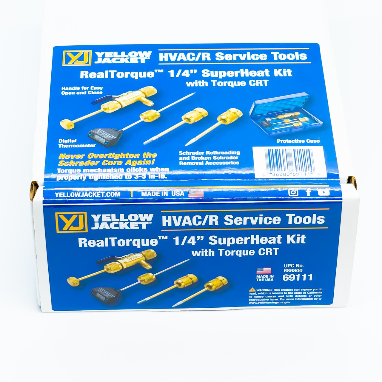 Yellow Jacket RealTorque SuperHeat Kit Supply Co 69111