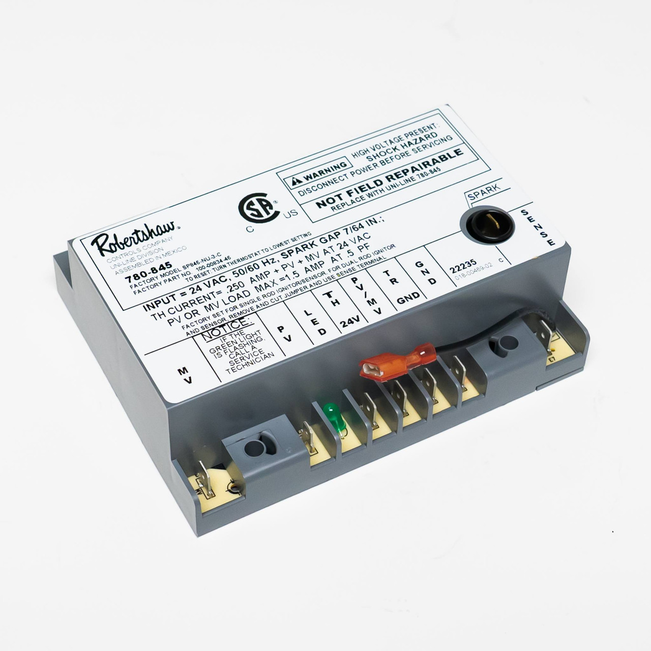 Robertshaw ICU Ignition Board Kit | McCombs Supply Co | 780-845