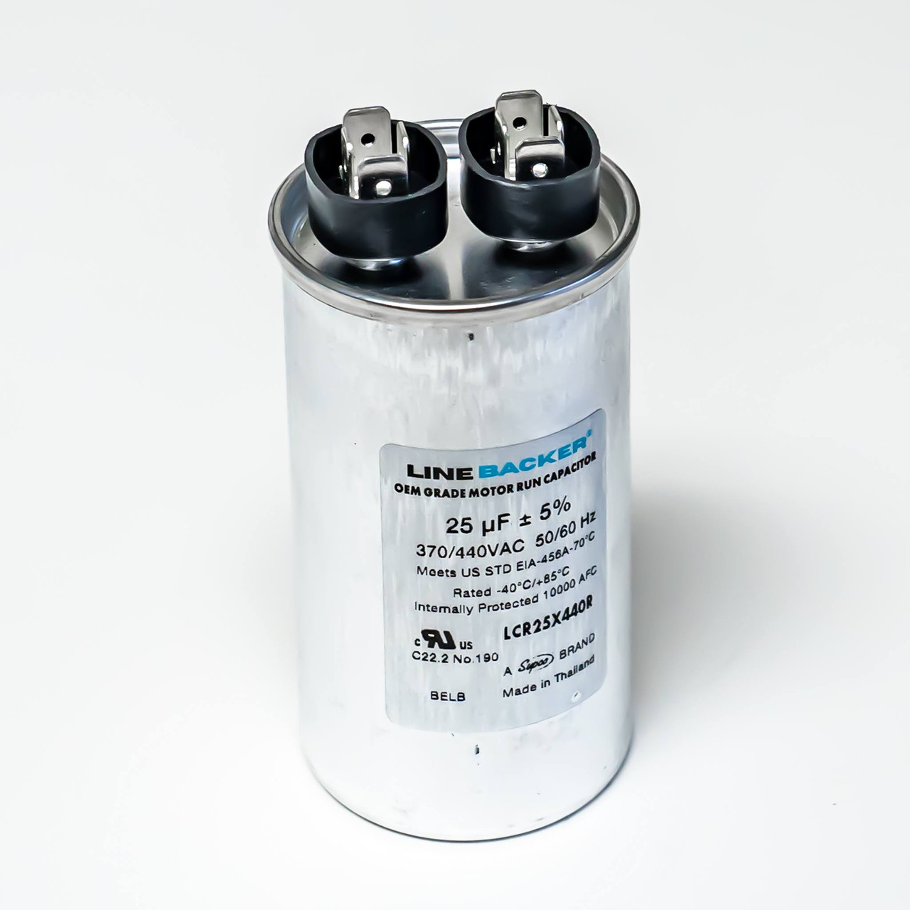 Supco Linebacker 25 MFD 440V Round Run Capacitor | McCombs Supply