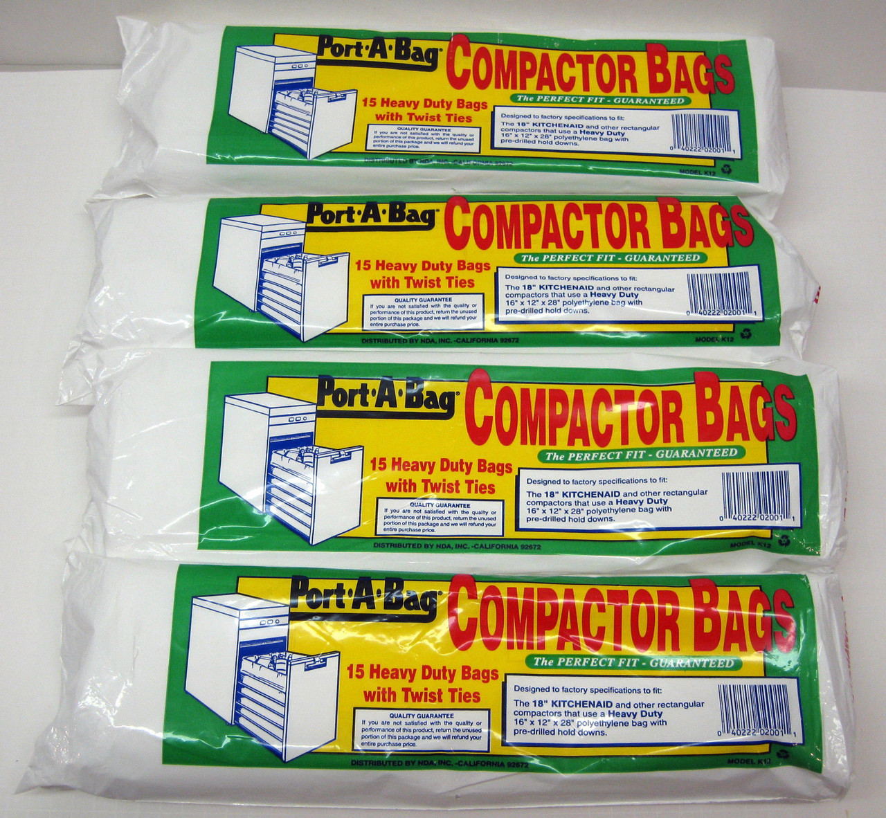 Port-A-Bag 18 Trash Compactor Bags (15 pack)