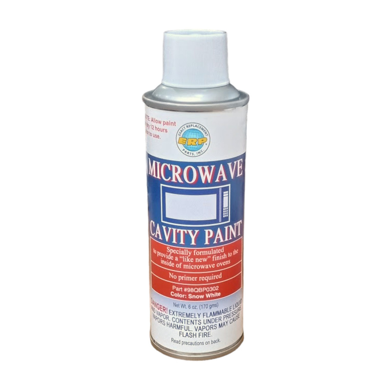 Snow White Microwave Oven Cavity Spray Paint | McCombs Supply Co