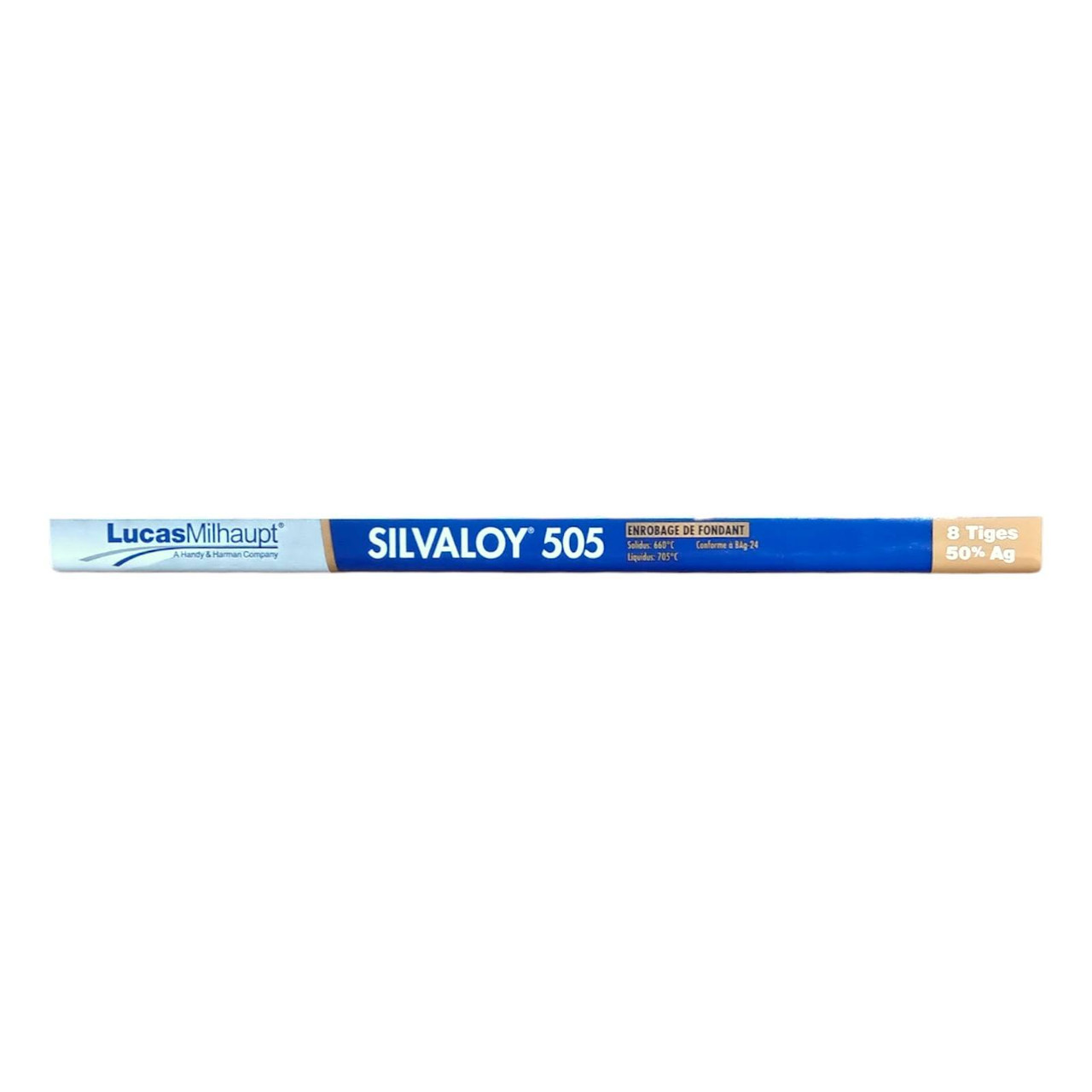 SILVALOY 505 FLUX COATED (WHITE
