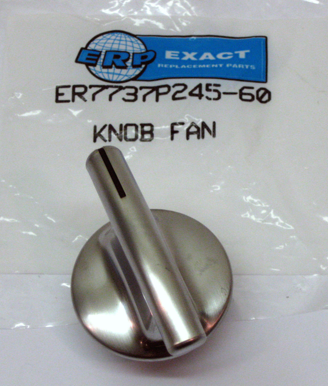 2-Pack GE Range Cooktop Burner Knobs – Clear, WP7737P245-60 / AP6011516 – Replacement Knobs
