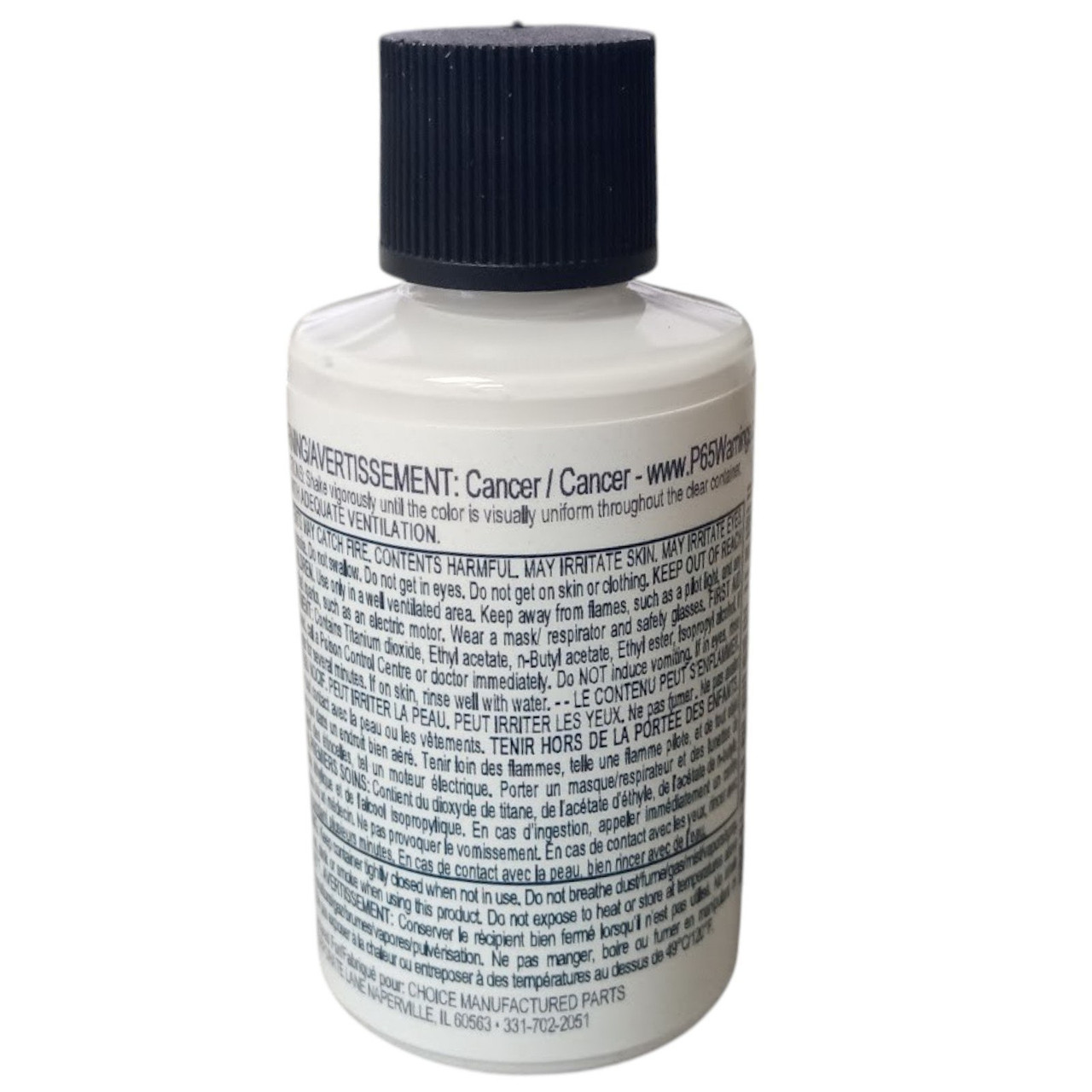 Microwave Touch Up Paint Color Snow White 1/2oz | McCombs Supply Co