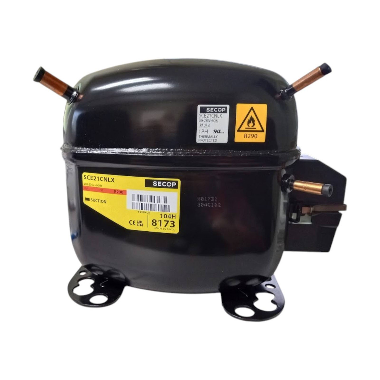 Secop Refrigeration Compressor | McCombs Supply Co | SCE21CNLX-230