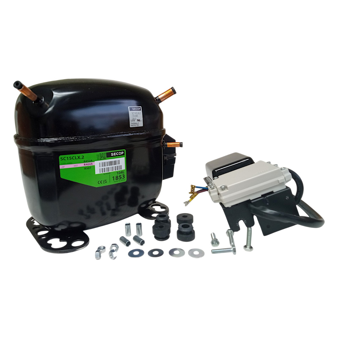 コンロー 15thSP Secop Refrigeration Compressor | McCombs Supply Co | SC15CLX-2