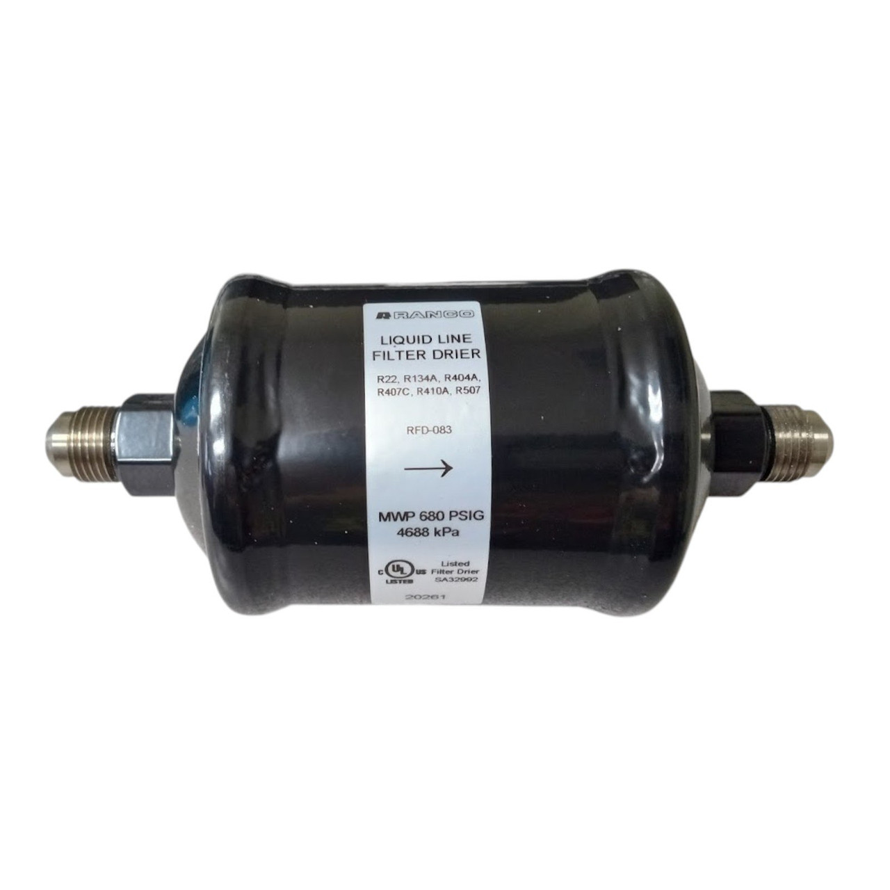 Ranco Liquid Line Drier 3/8 Flare | McCombs Supply | RFD-083