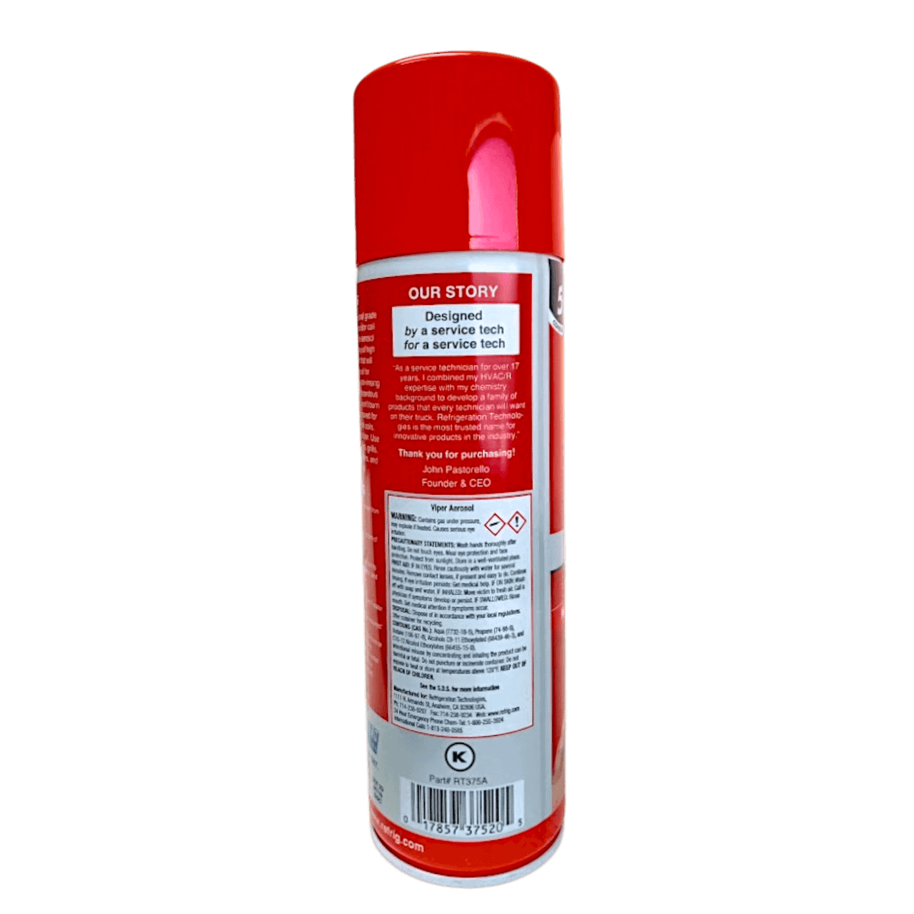 HVAC Aerosol Coil Cleaner 15 Oz | McCombs Supply Co | RT375A