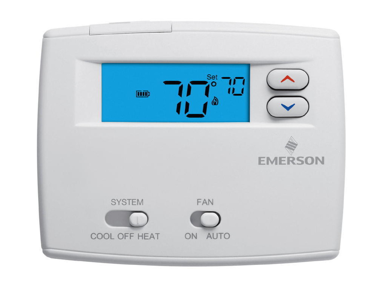 Emerson NonProgrammable Wall Thermostat Supply 1F860244