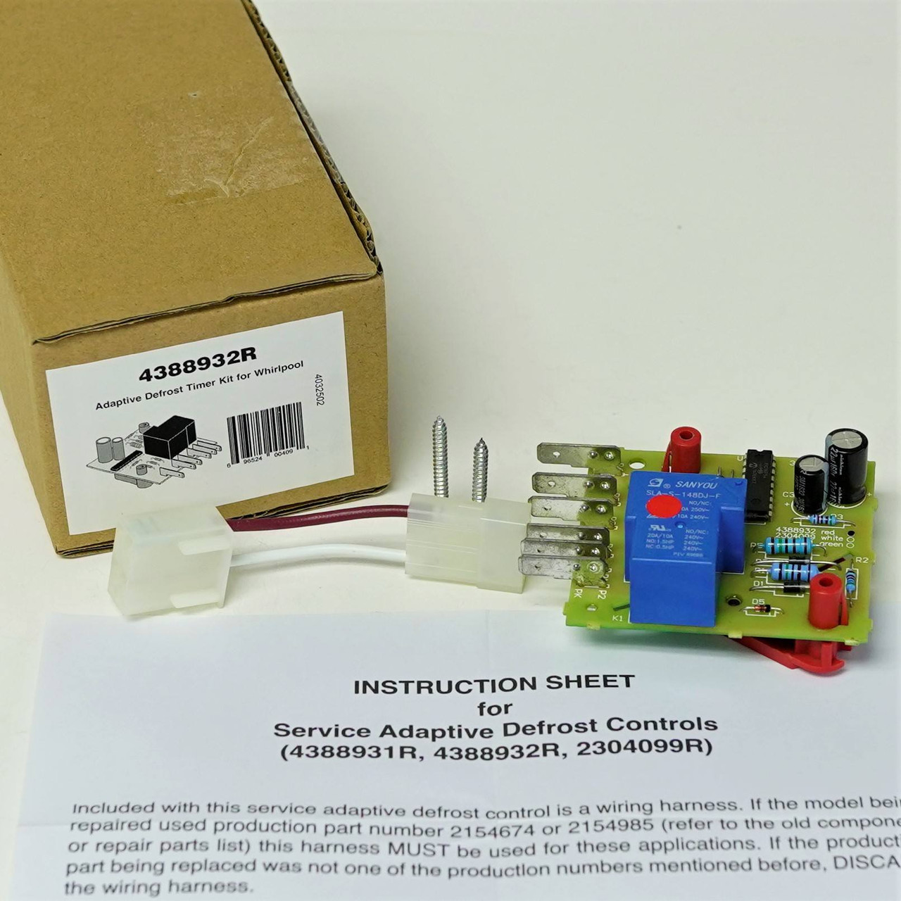 Refrigerator Adaptive Defrost Control Board For Whirlpool