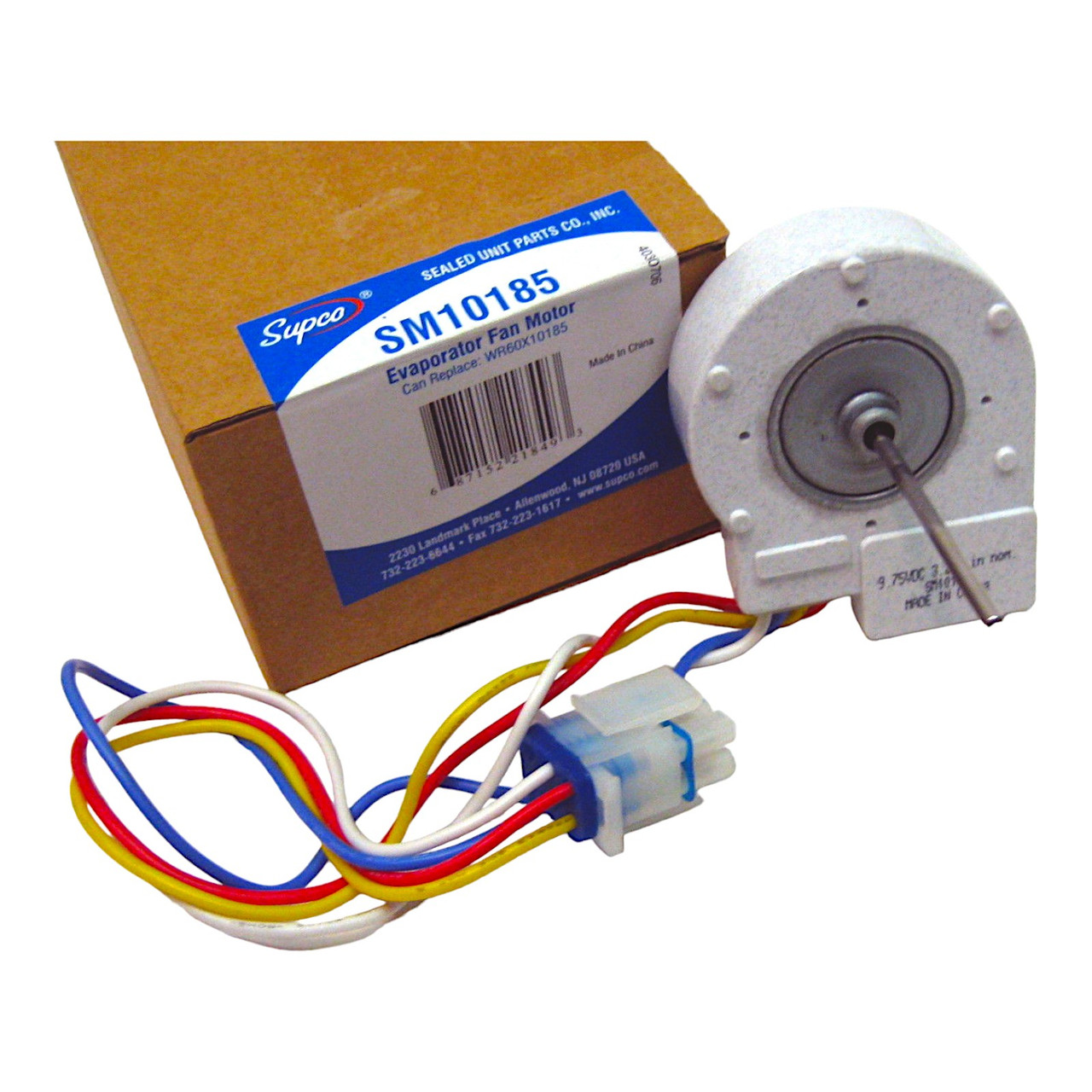 Supco Refrigerator Fan Motor for GE | McCombs Supply Co | SM10185