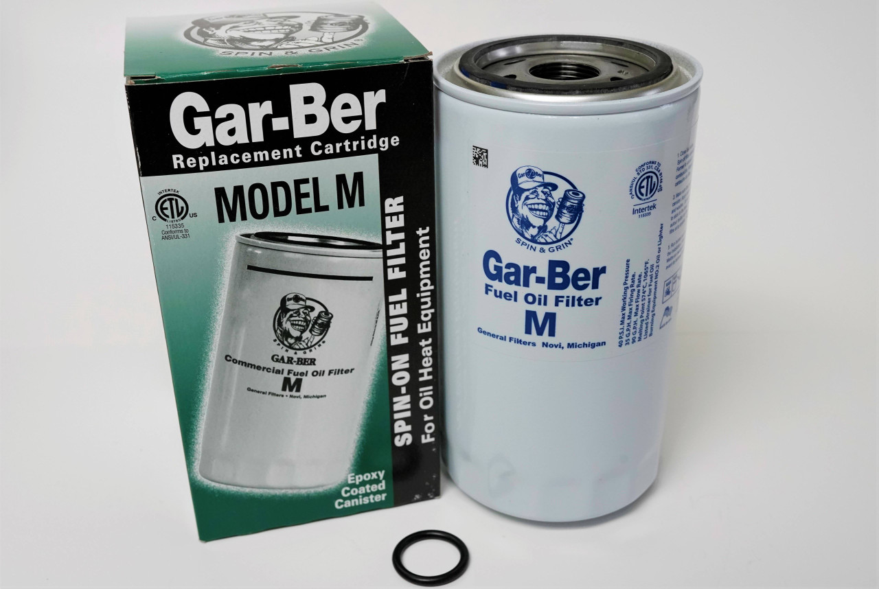 45 gph For Use With Gar-Ber Spin-On Fuel Oil Filters General Filters 2605 R Replacement Cartridge Epoxy Coated 45 gph For Use With Gar-Ber Spin-On Fuel Oil Filters General Filters 2605 R Replacement Cartridge Epoxy Coated