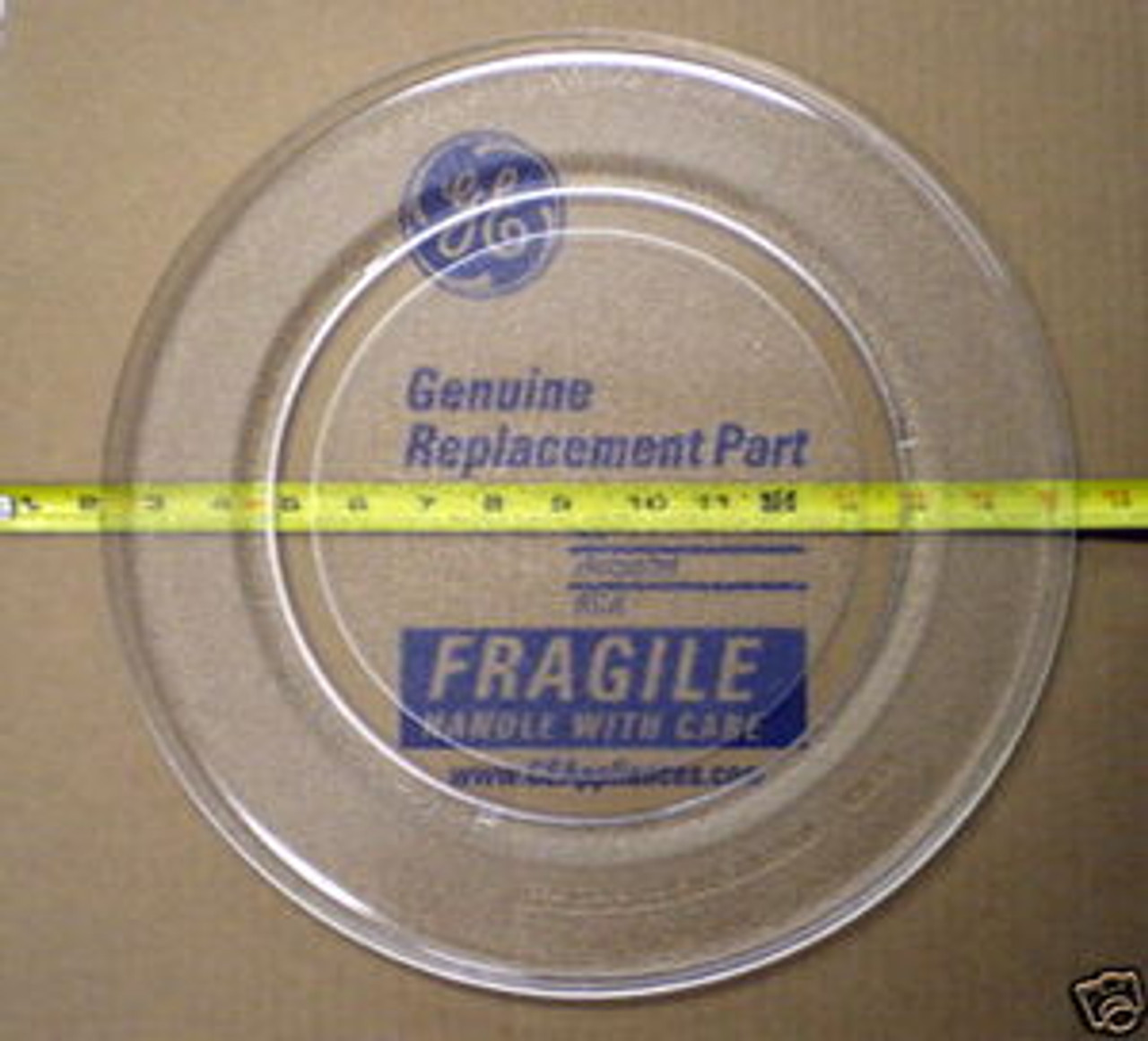 GE Microwave Turntable Glass Tray Dish Plate WB49X10135 AP3793655 PS956219