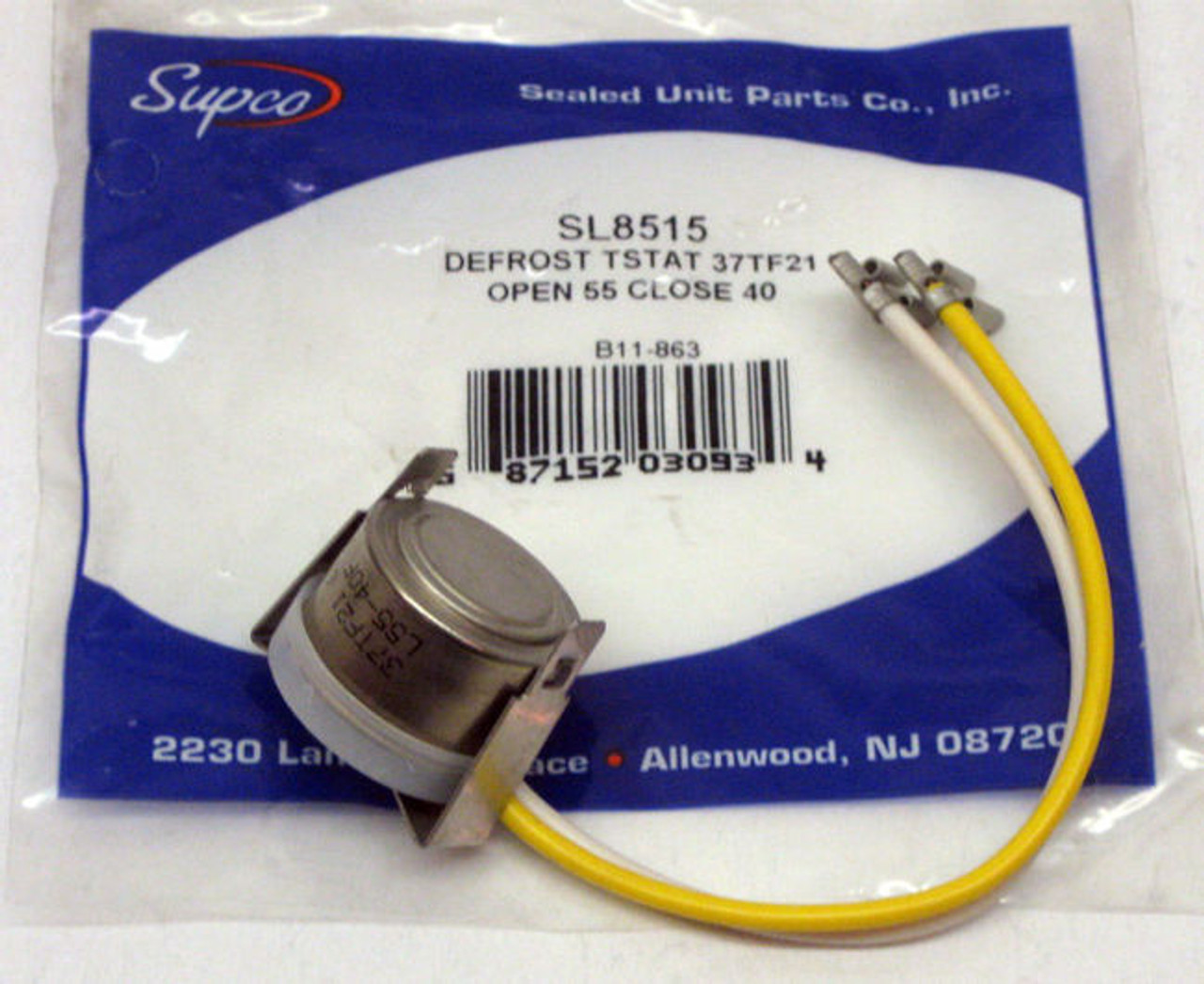 Defrost Thermostat Terminator for Maytag Supply Co SL8515