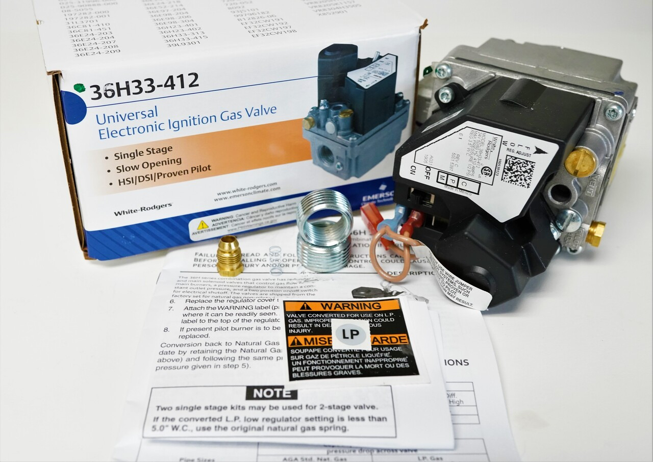 White-Rodgers Electronic Gas Valve | McCombs Supply | 36H33-412