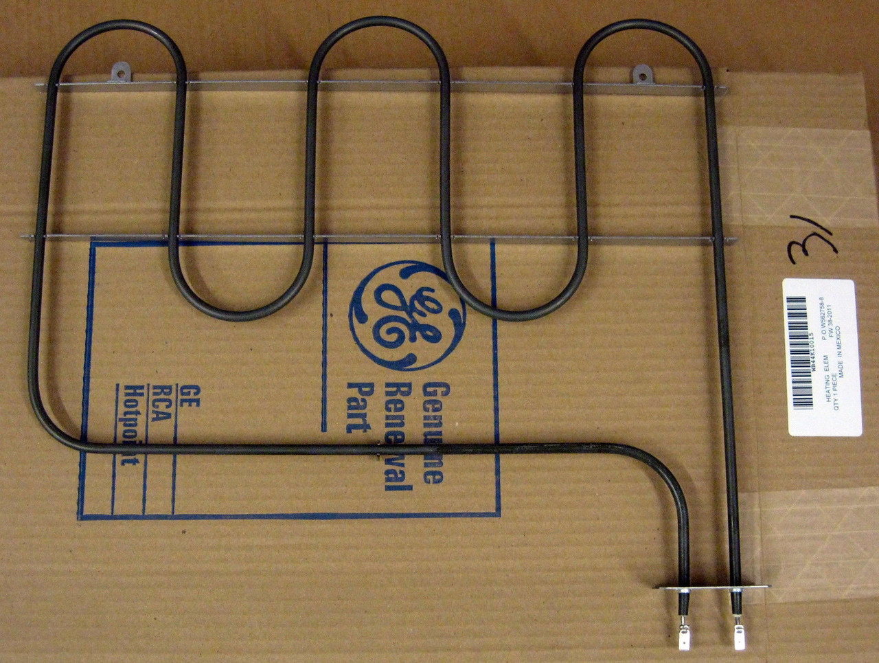 GE Range Oven Heating Element Unit Supply WB44K10015