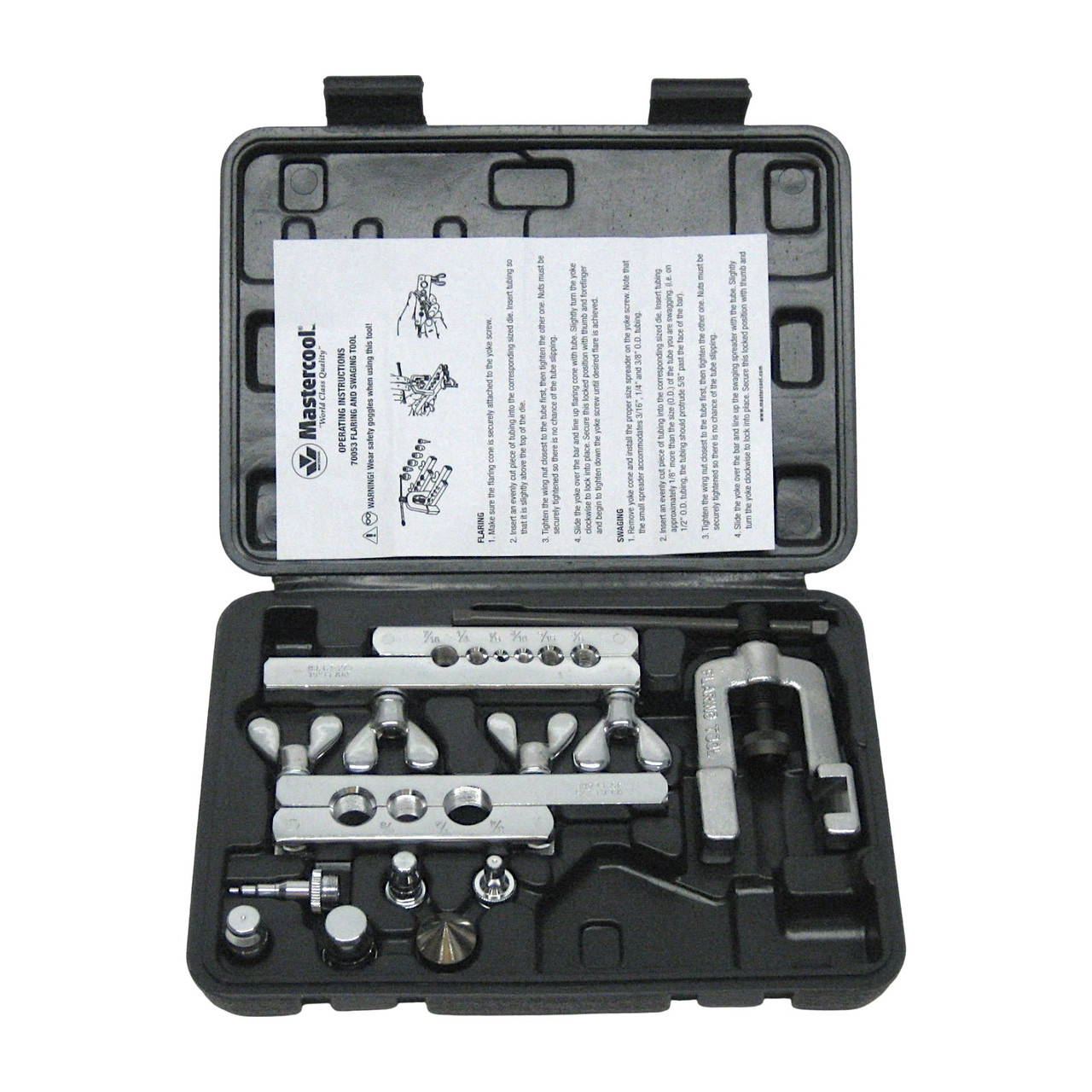 Mastercool 45° Flaring & Swaging Tool Set | McCombs Supply Co | 70053