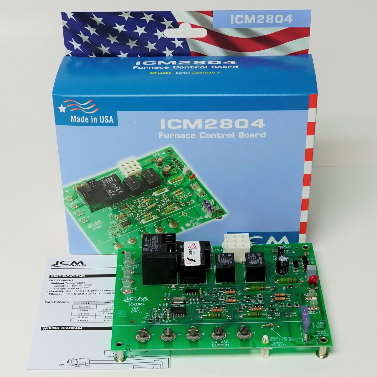Carrier Bryant Ces0110074-01 Furnace Control Circuit Board for sale online