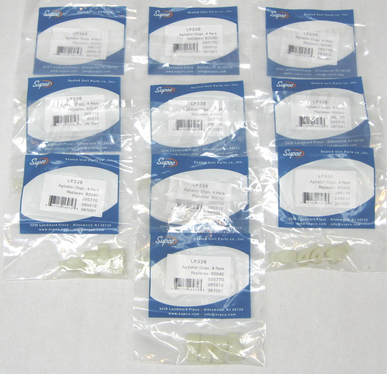 Washing Machine Agitator Dogs | McCombs Supply Co | 80040 10 pack