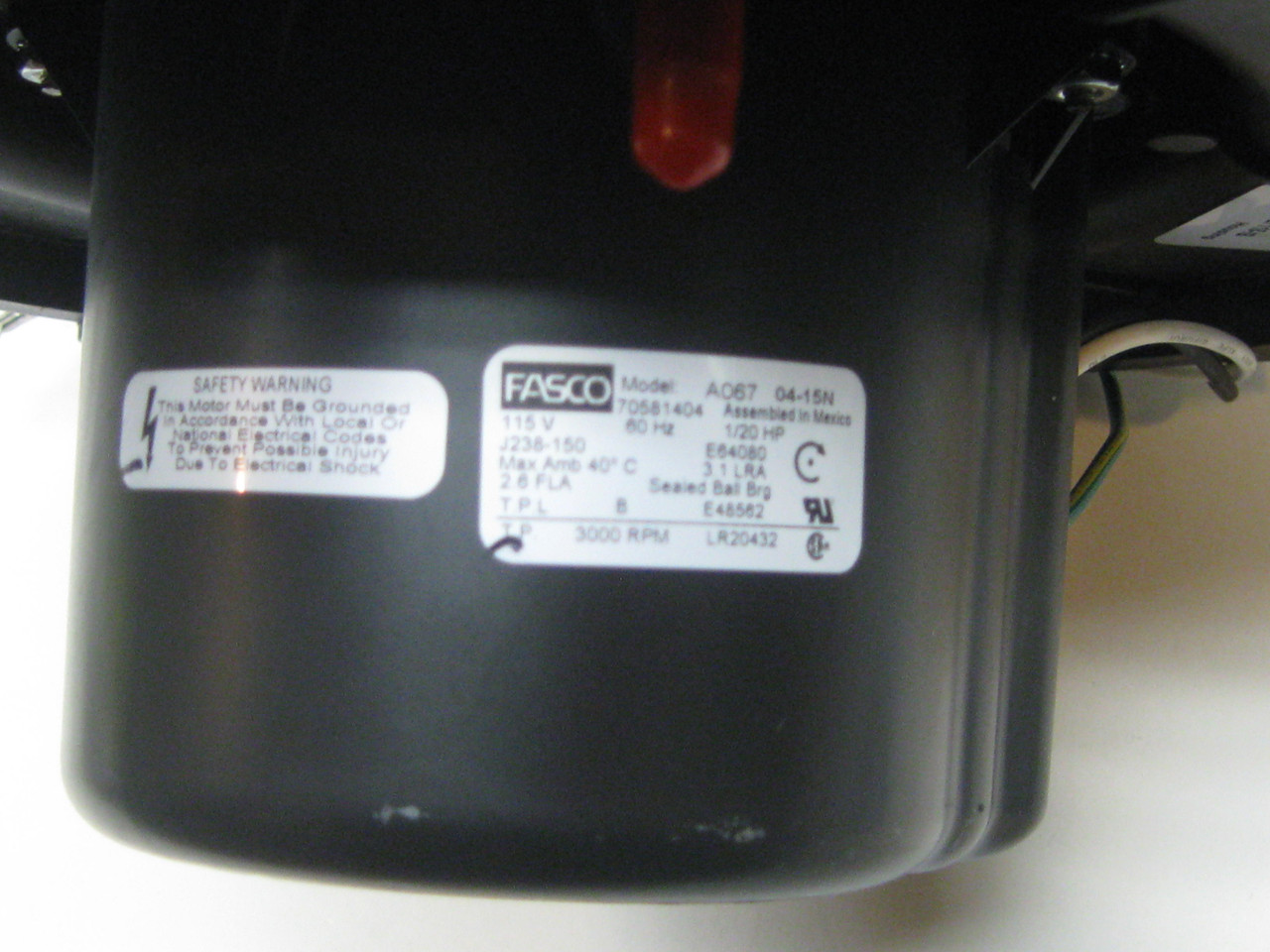 IFF Furnace Draft Inducer Motor for Heil | McCombs Supply Co | 66338