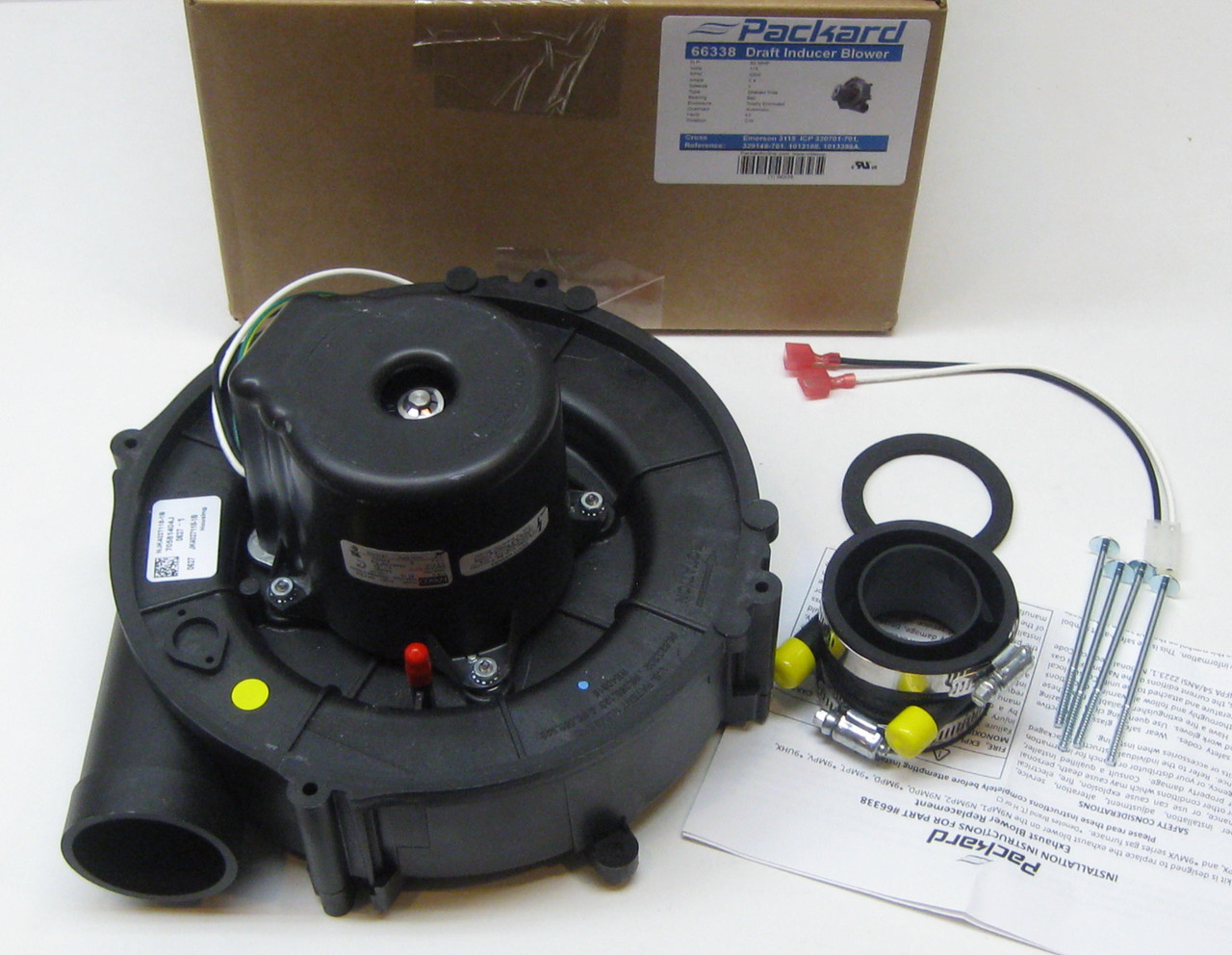 IFF Furnace Draft Inducer Motor for Heil | McCombs Supply Co | 66338