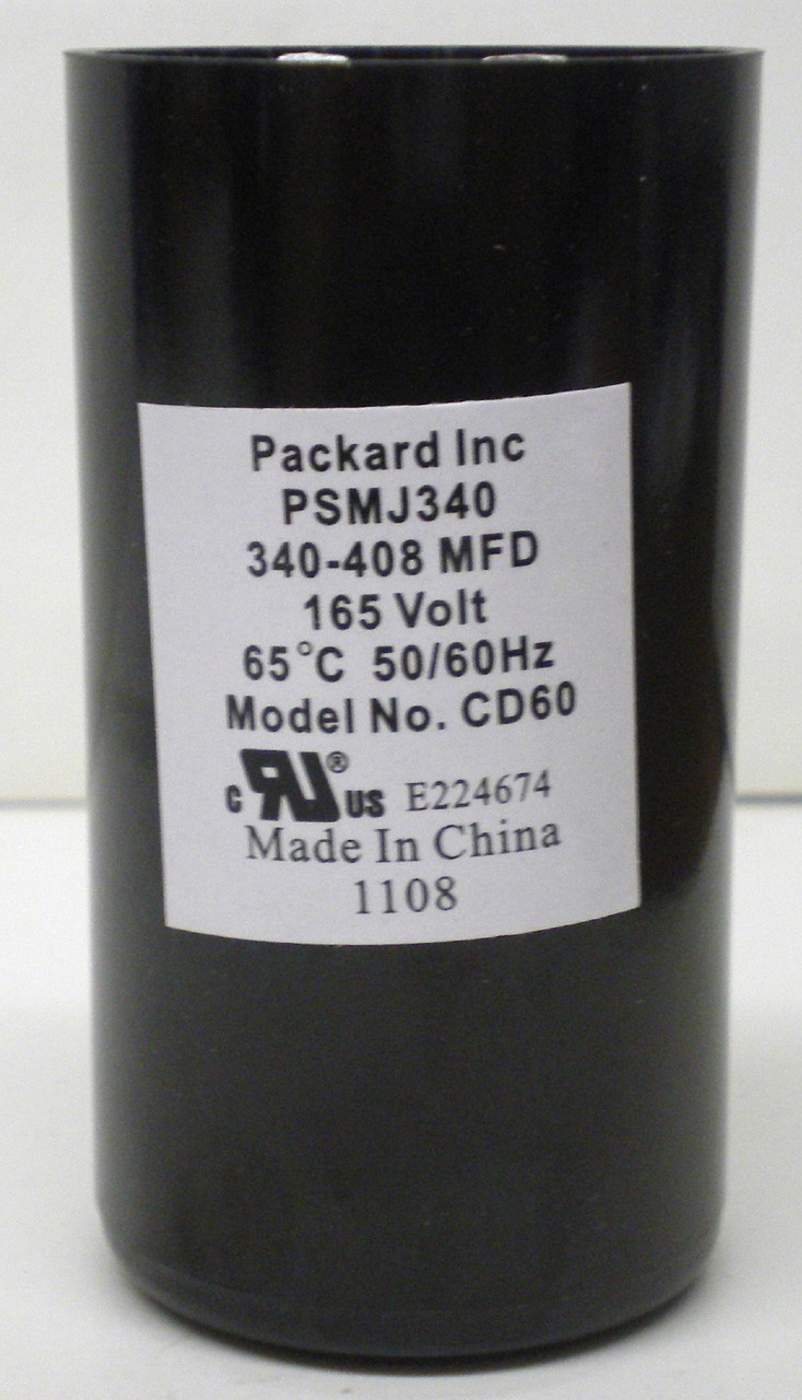 Packard PSMJ340 340-408 Mfd 165 Volt | McCombs Supply Co