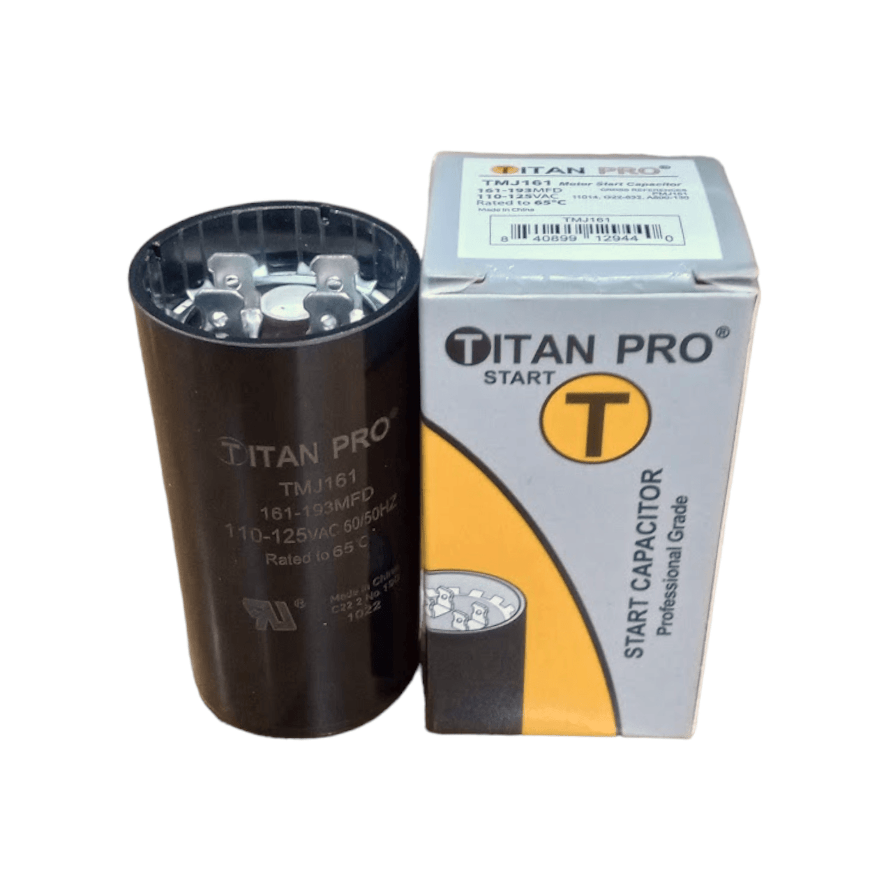 Titan 161-193 Mfd 110-125 Volt | Start Capacitor | McCombs Supply Co