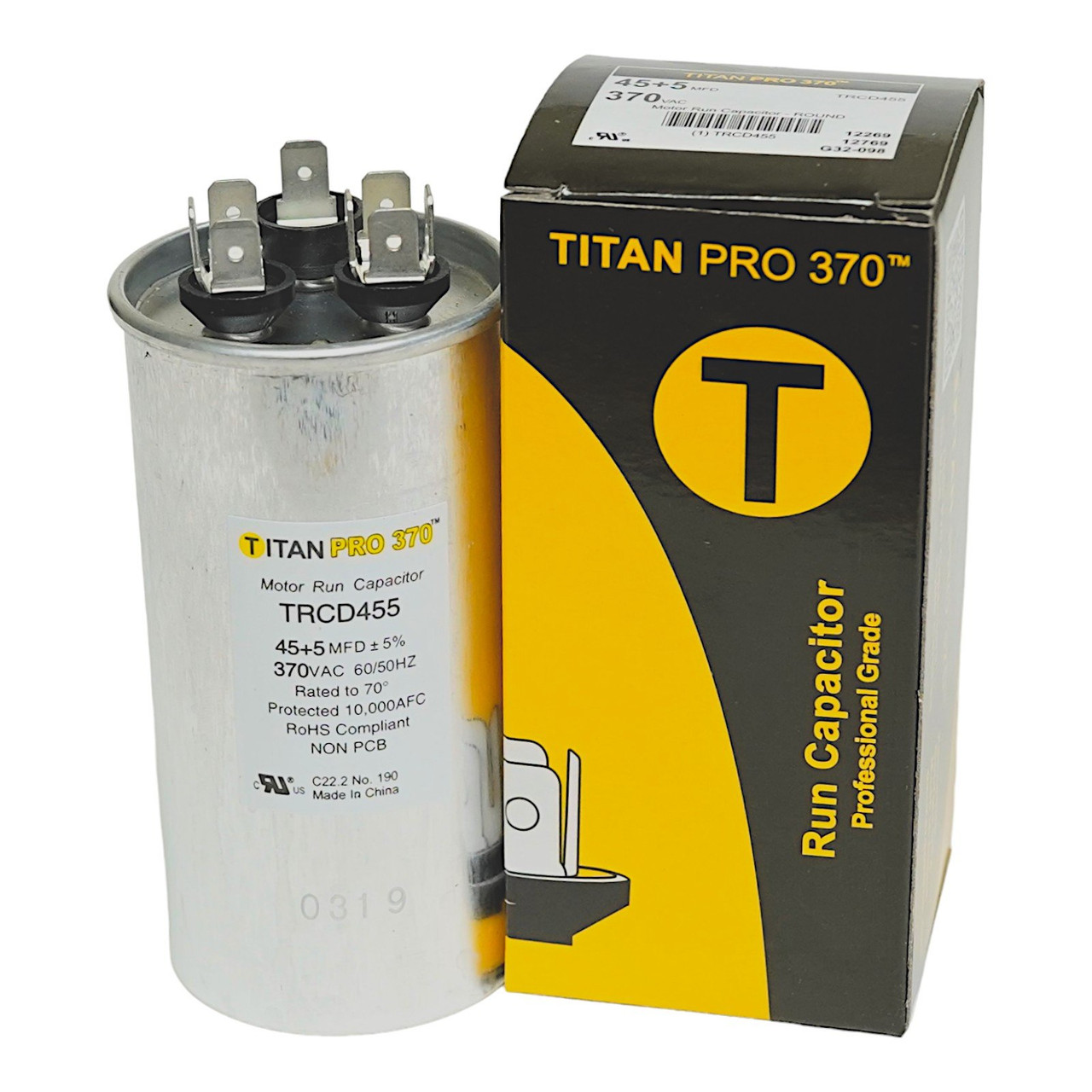 T.Mi 25 MFD 440/370V ROUND