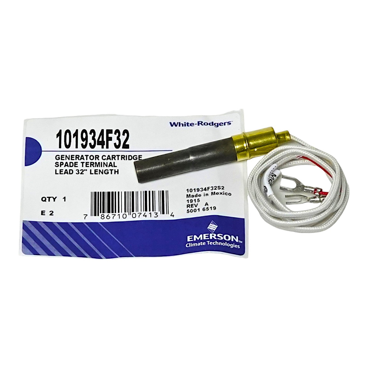 White Rodgers Pilot Generator Thermopile | McCombs Supply | 101934F32