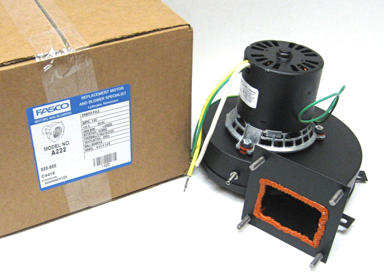 Fasco 7124 2306 Loren Cook Direct Drive Replacement Motor All Around Industry Supply