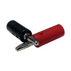 Banana Plug Black and Red Insulators