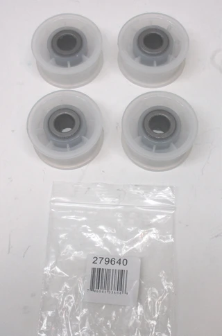 4pk Dryer Idler Pulley Roller for Whirlpool | McCombs Supply | 279640