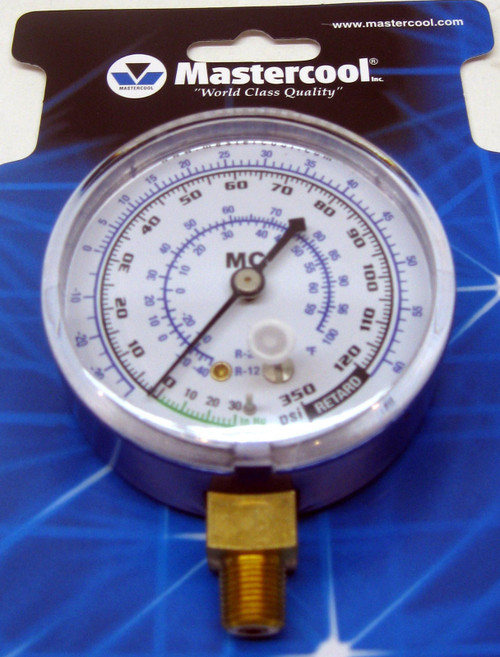 93350 Mastercool HVAC  Refrigeration Manifold Low Side Gauge R12 R22 R502