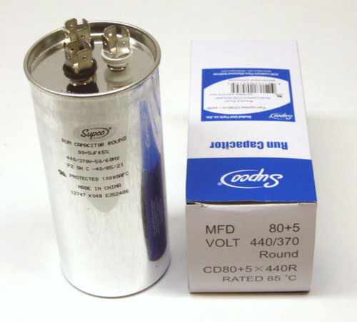 CD80+5X440R Run Capacitor