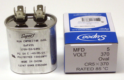 CR5X370 HVAC Motor Oval Run Capacitor