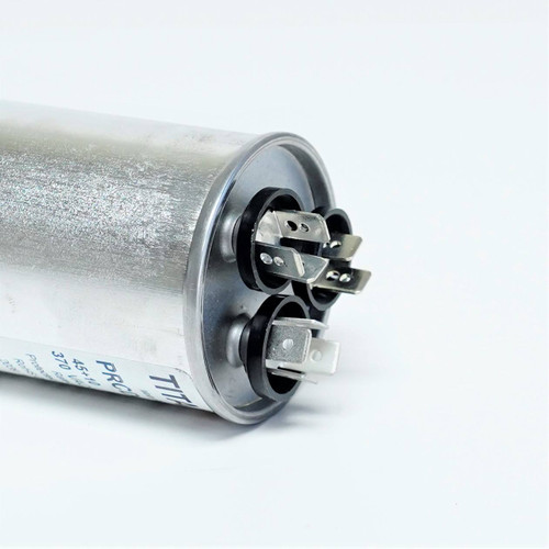 Heil HQ1050837AX 2 45 Made in The U.S.A. Pack 5 uf MFD 370/440 Volt VAC AmRad Round Dual Run Capacitor Heil HQ1050837AX 2 45 Made in The U.S.A. Pack 5 uf MFD 370/440 Volt VAC AmRad Round Dual Run Capacitor