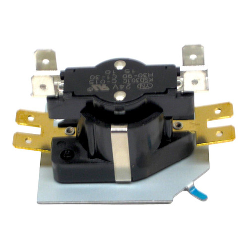 Electric Heat Sequencer / Motor Fan Blower Control SPST 24 Volt for Q102 / 24A34-2 / DGS102