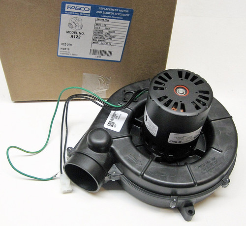 Fasco Draft Inducer Furnace Fan Motor number A122