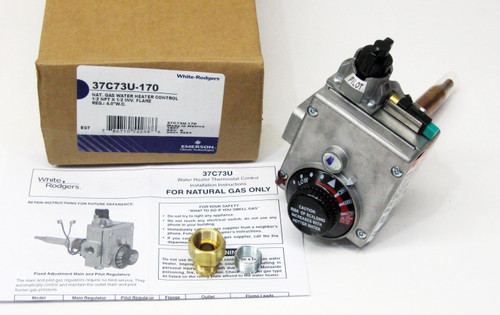 Water Heater Gas Thermostat White Rodgers 37C73U-170.