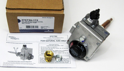 Water Heater Gas Thermostat White Rodgers 37C73U-172.